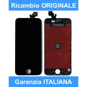 iPhone 5 Originale Apple Schermo-Display + Touch Screen Nero