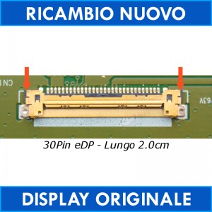 15.6 Hp Compaq 739997-001 Lcd Display Schermo Led 30 Pin Edp (356EH620) - LcdShop.it