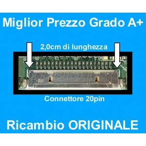 Lp121Wx1 Tla2 Lcd Display Schermo Originale 12.1 Wxga 1280X800 Ccfl 20Pin  (212CW372) - LcdShop.it