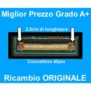 Olivetti Olibook M1025 M1030 Lcd Display Schermo Originale 10.1 Wsvga Led  (01L4W927) - LcdShop.it