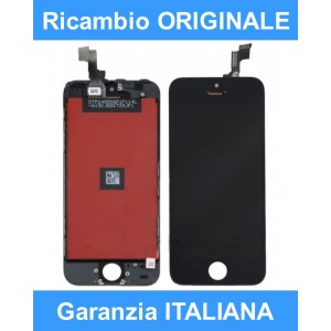 iPhone 5S Originale Apple Schermo-Display + Touch Screen Nero